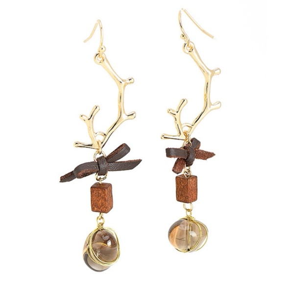 Jewelry - Original Design Smoky Quartz Dangle Earrings
